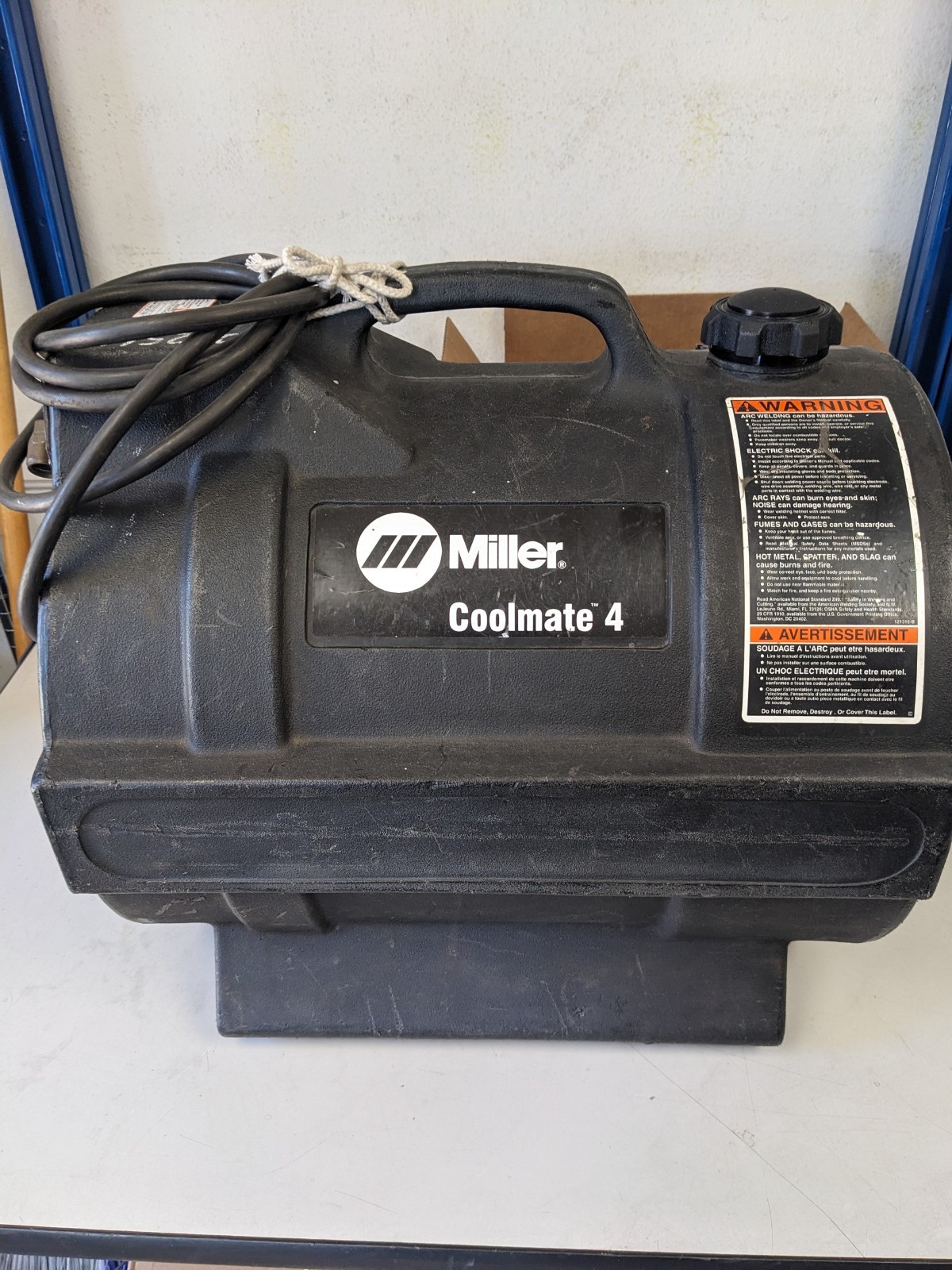 MILLER 042288 TIG Welding Water Coolant System COOLMATE 4 115V 5.2A