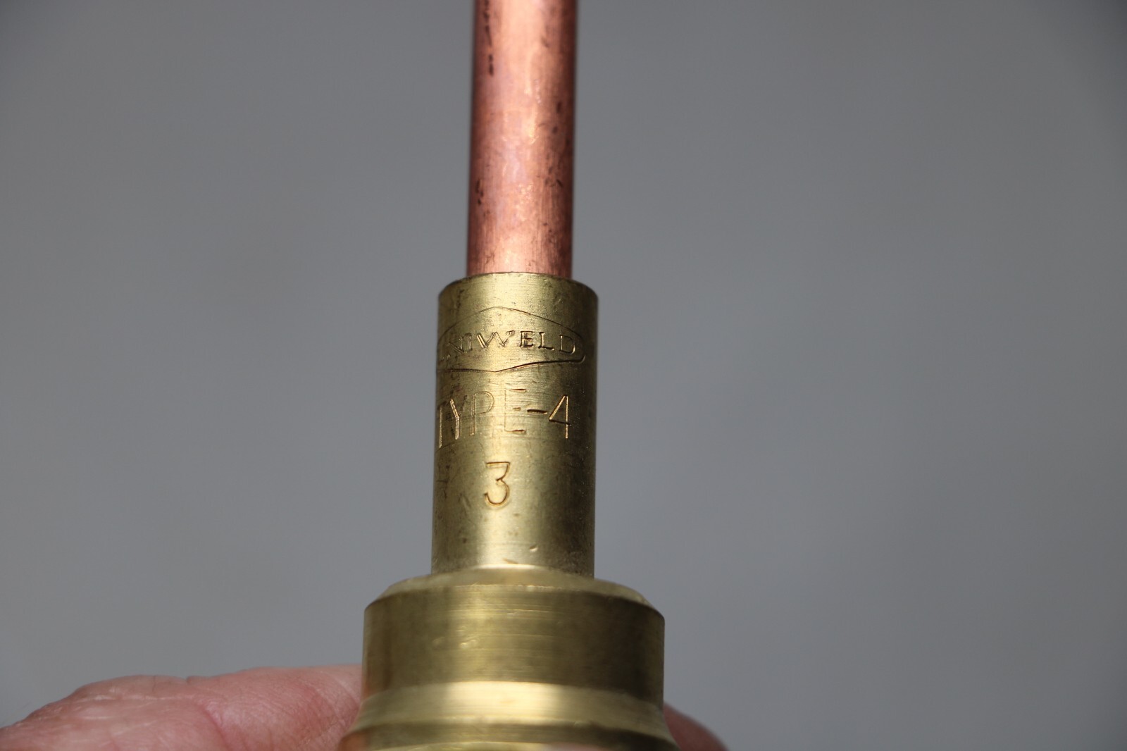 Uniweld Type 4 Size 3 Welding Brazing Torch Tip Heavy Duty Victor 300 Ser 2-W