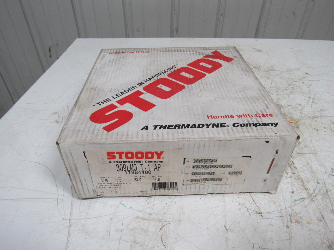 Stoody 309LMO T-1 AP 1/16″ Stainless Flux Core Mig welding Wire 33# Coil