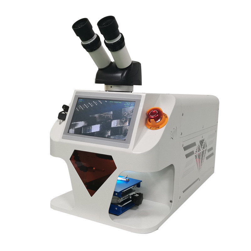 60W-200W Jewelry Spot Welding Machine Micro Precision Laser Soldering For Gold
