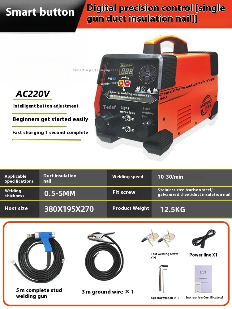 Capacitive Energy Storage Stud Welding Machine Bolt Signage Welding Machine