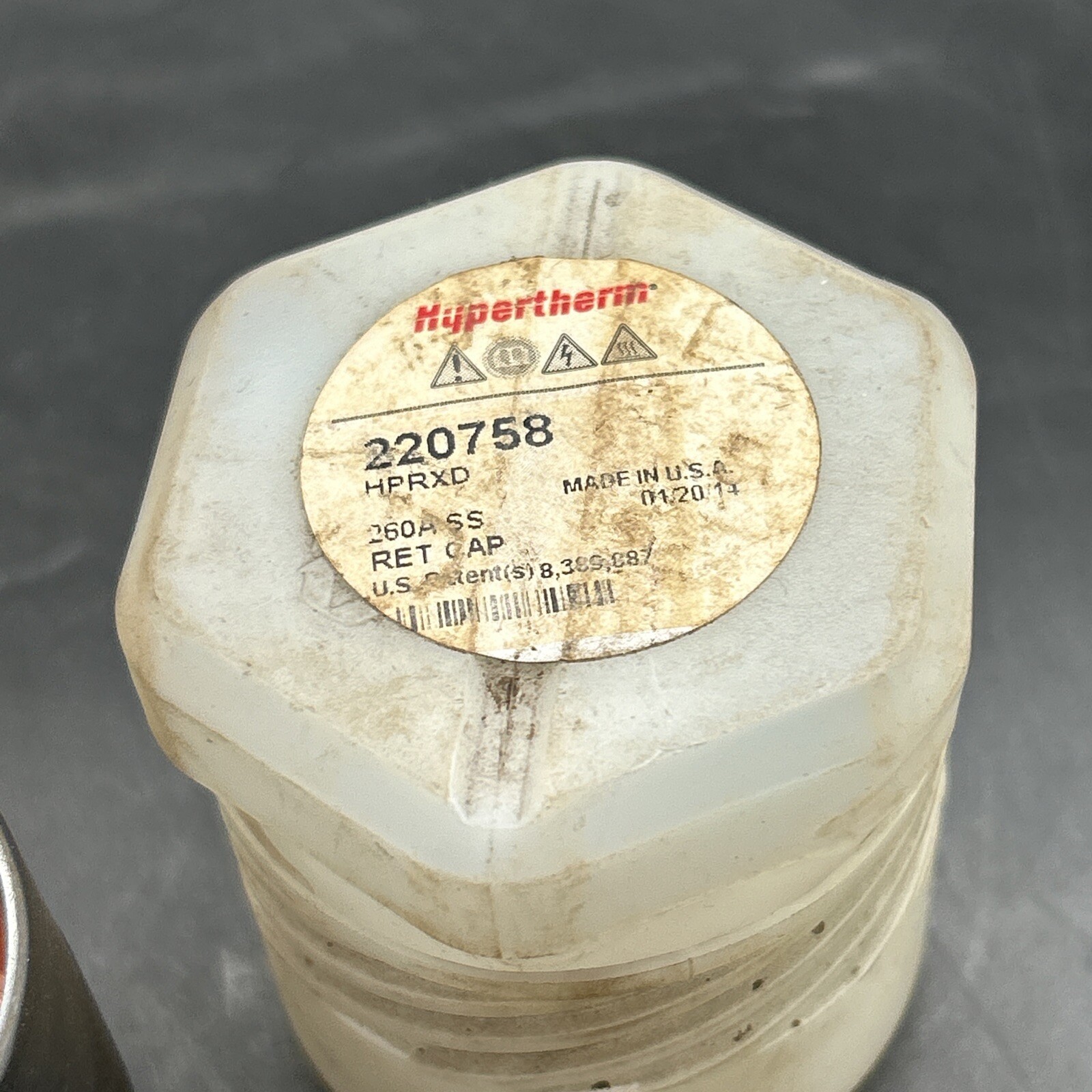 Hypertherm 220758 HPXRD 260A SS RET CAP See Pics 30 Day Warranty