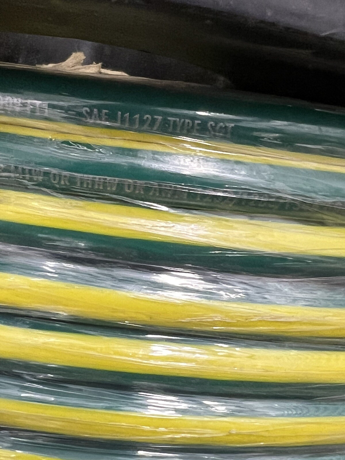 4 AWG Copper Welding Cable Flexible Rubber SGR Battery SAE J1127 250′ E69567