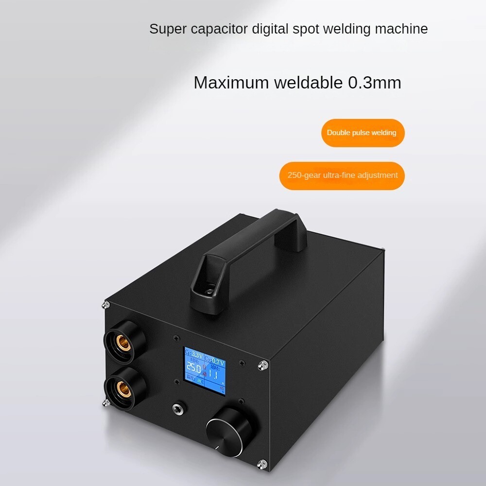Capacitance Digital Display Spot Welder for 12V 18650 Nickel Sheet Spot Welder