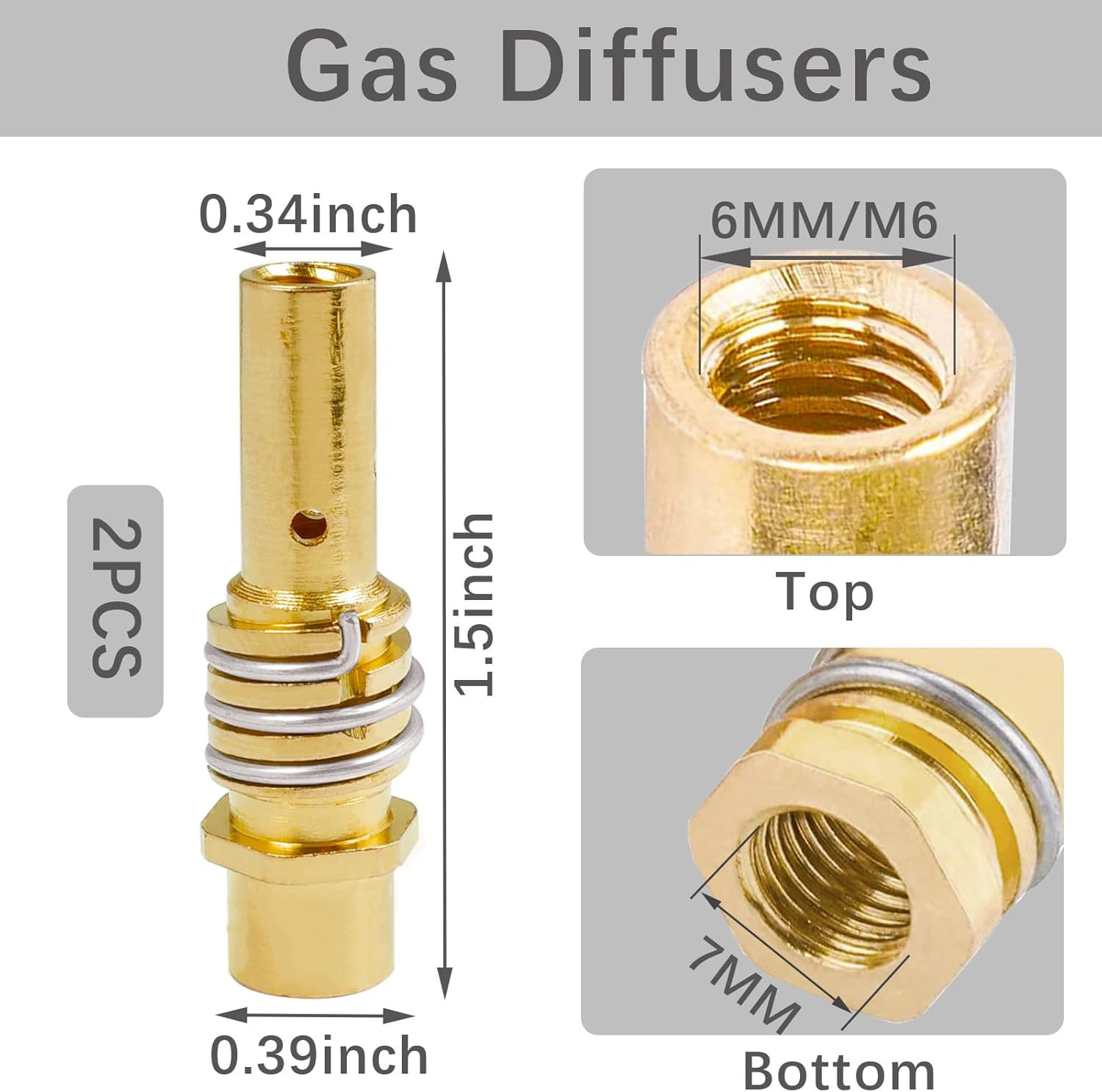 MIG Welder MB15 AK Accessory Kit 25PCS Contact Tips 0.6MM 0.8MM 1.0MM