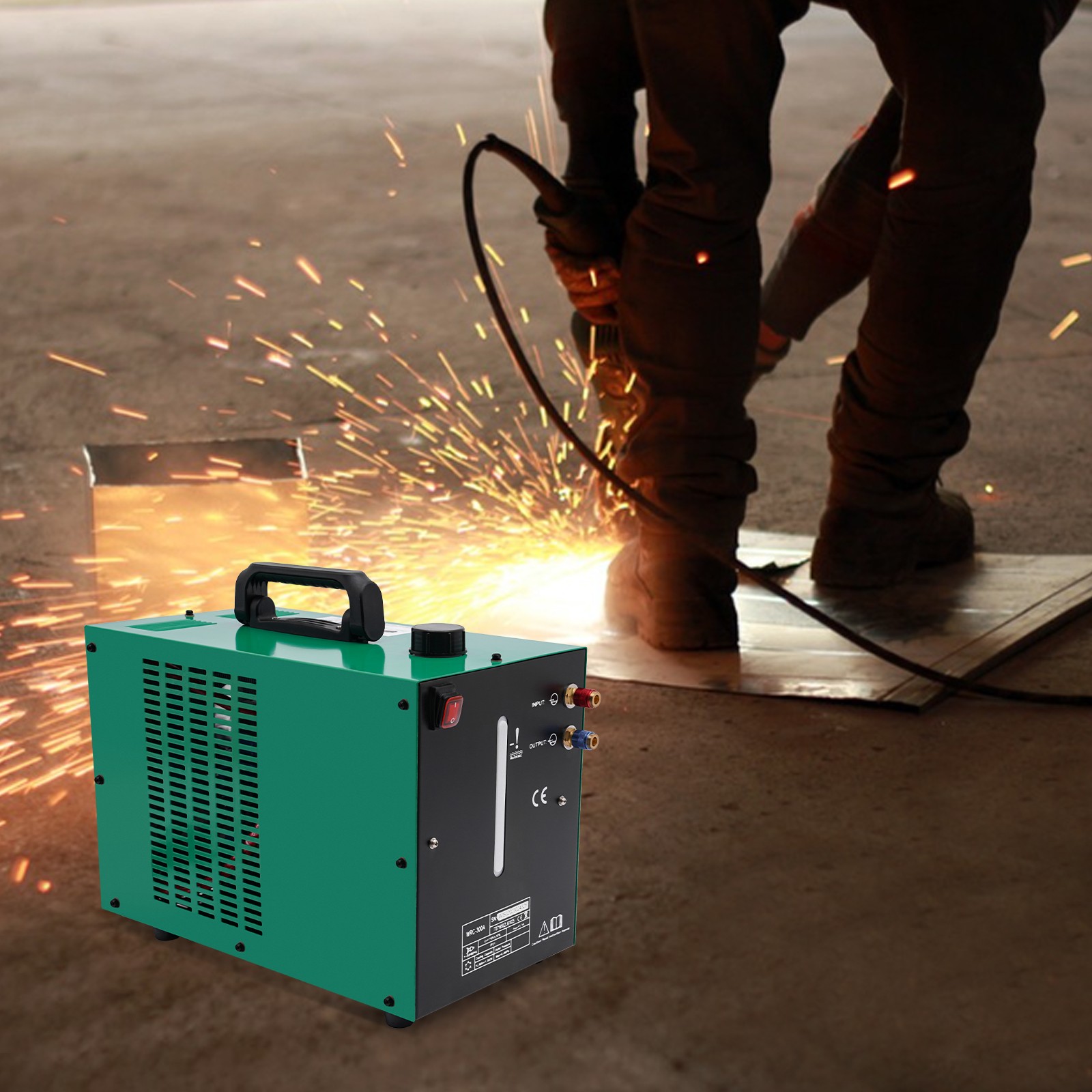 2.1gal Welding Water Cooler 8L TIG Welder Torch Water Cooling Machine 35 Oz/min