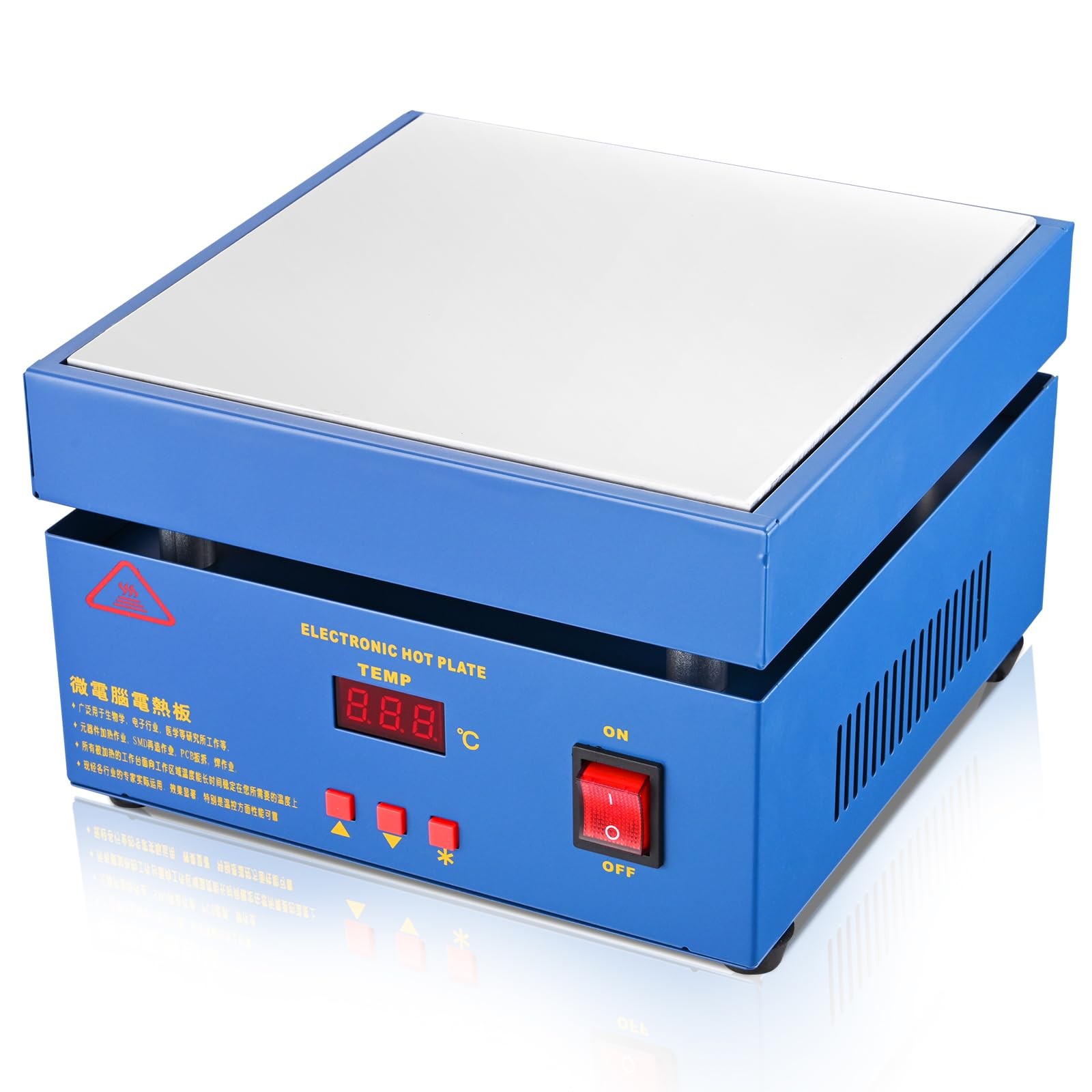 Soiiw Upgraded 110V 850W Soldering Hot Plate LED Microcomputer Electric…