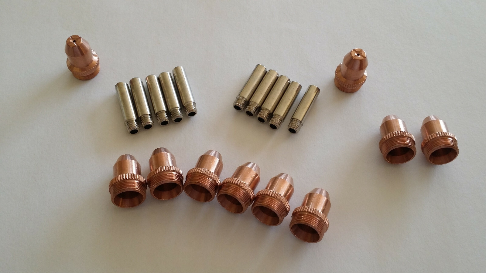Lotos Plasma Cutter 20pcs Consumables for Brown Color LT5000D, CT520D, LTP5000D