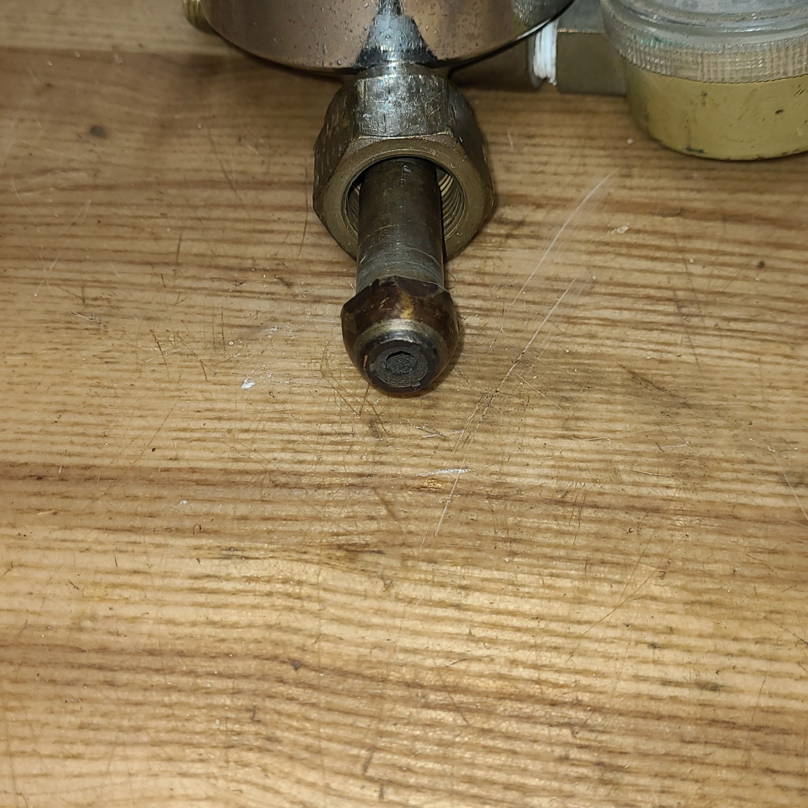 Harris Acetylene Gas Regulator Model No. 25-15 CGA-300 For Parts Repair