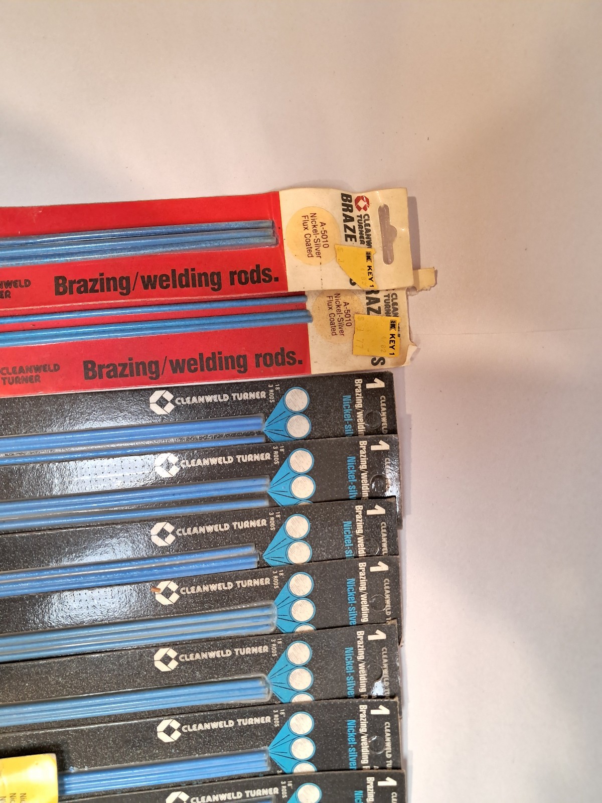 Large lot of Nickel Silver Brazing / Welding Rods