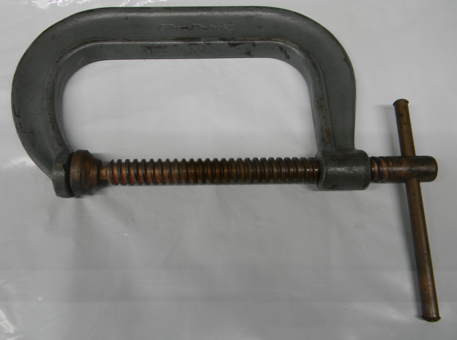 BLUE-POINT 6″ COPPER SCREW TIP WELDING C CLAMP #406 MADE IN THE USA