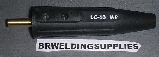 LENCO LC-10MP TAPERED PLUG FOR MILLER WELDER ( AEAD200LE, MM 35 AND MORE) 05080