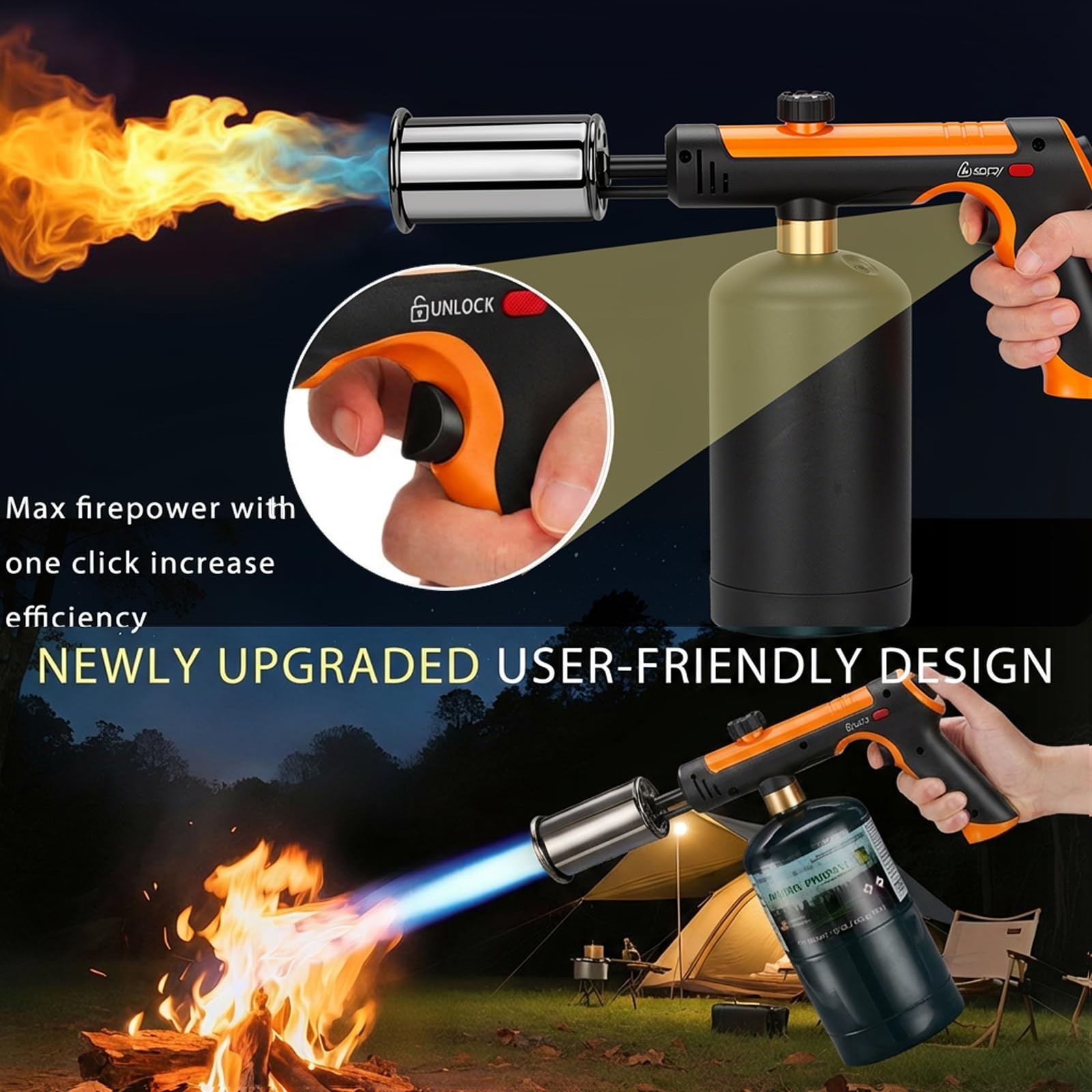 Drookaen AK PT-1 Propane Torch Gun