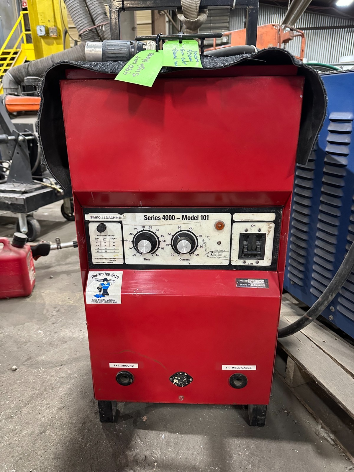 TRW Nelson Stud Welder Series 4000 Model 101