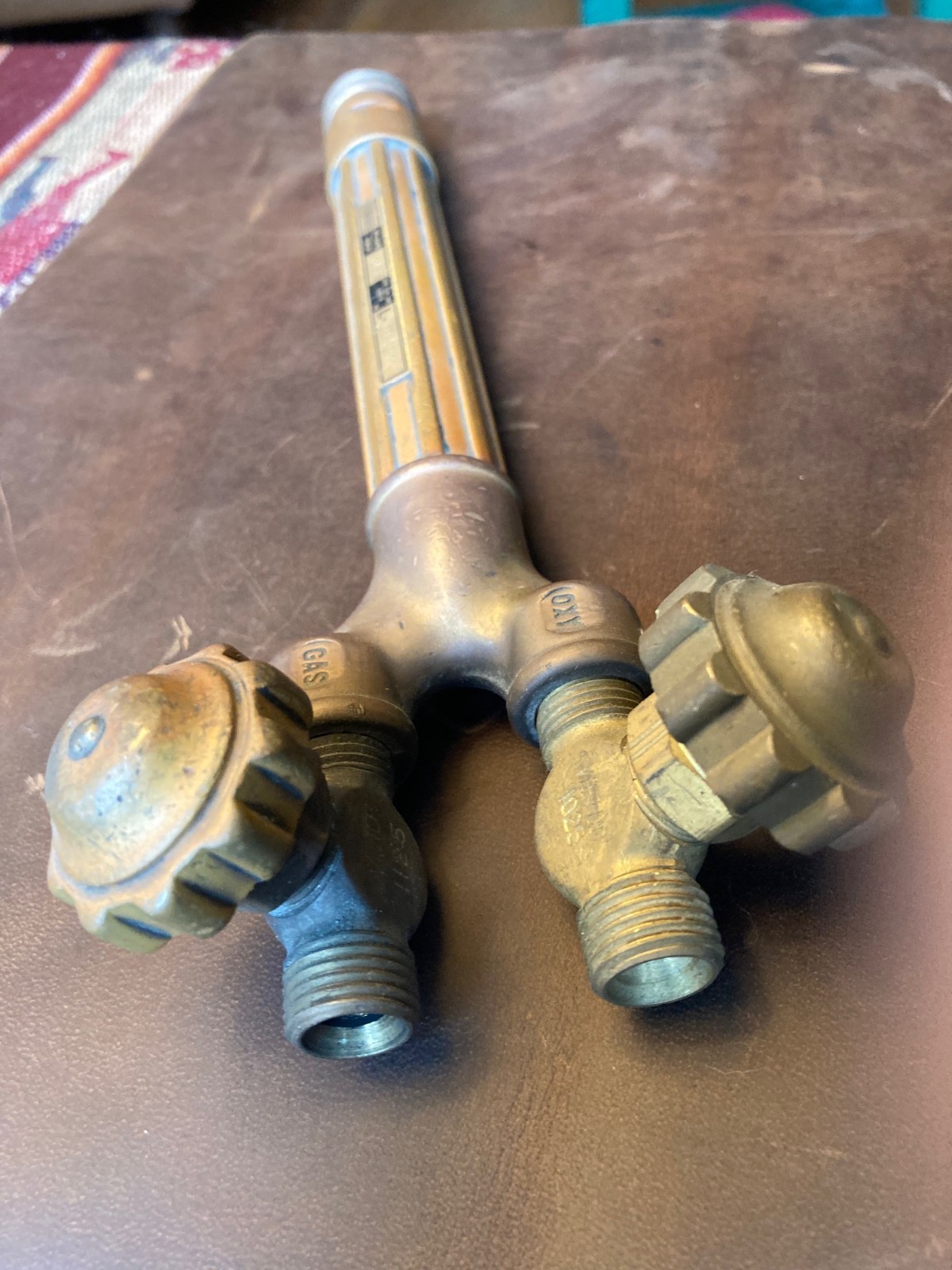 VICTOR 315 Series Heavy Duty Welding Torch Handle — Length 8.5″ — Used