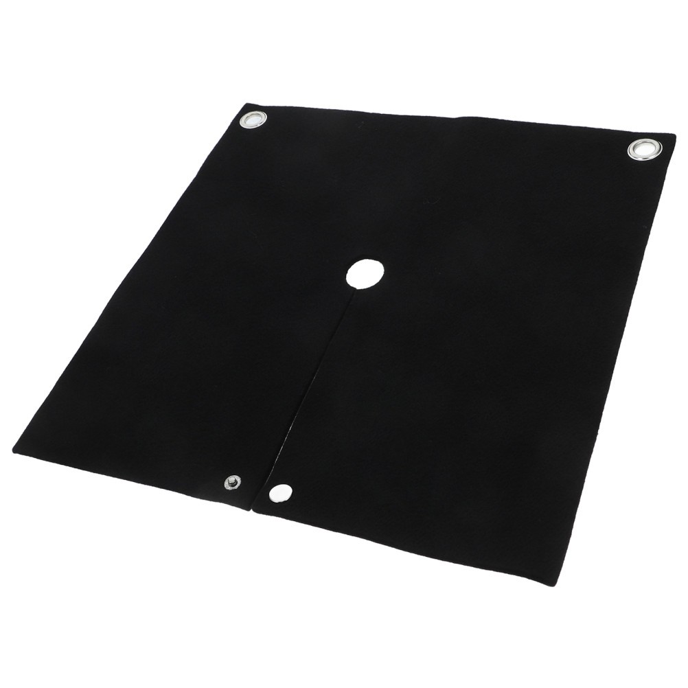 Heavy Duty Black Felt Welding Blanket Durable Fire Retardant Heat Resistant Pad