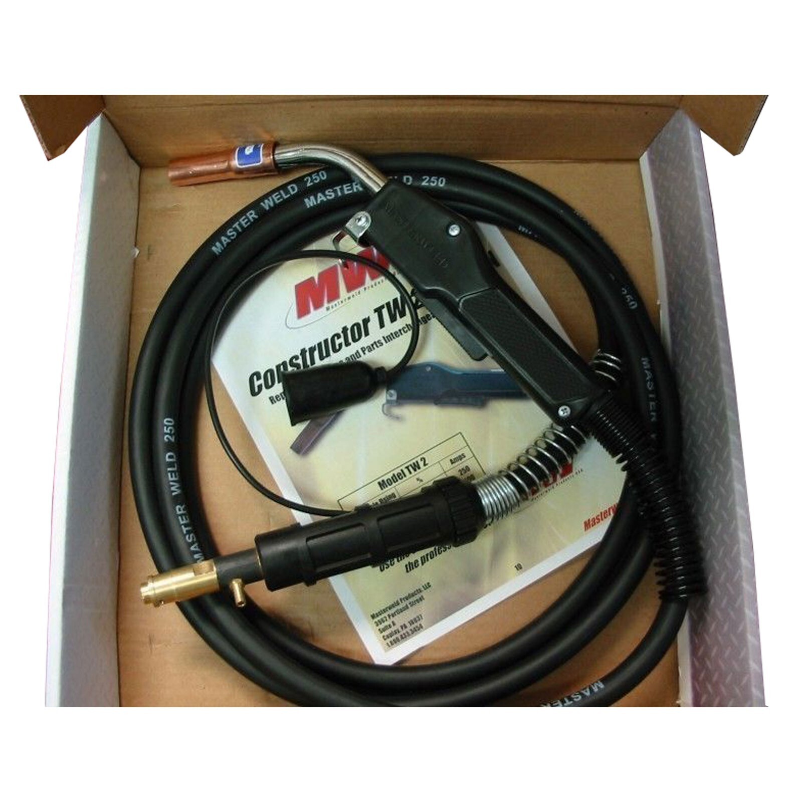 Masterweld MIG Gun Replacement for Lincoln LN7/9/25 15′ 250A – Made in USA