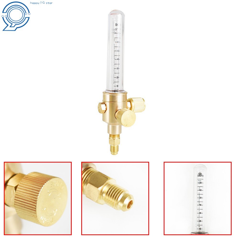 New Nitrogen Flow Meter Max inlet Pressure 50 PSIG Brass Body Construction