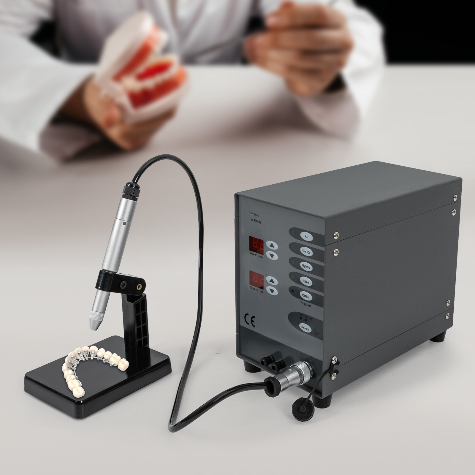 Jewelry Laser Welder Workbench Automatic Pulse Argon CNC Spot Welding Machine