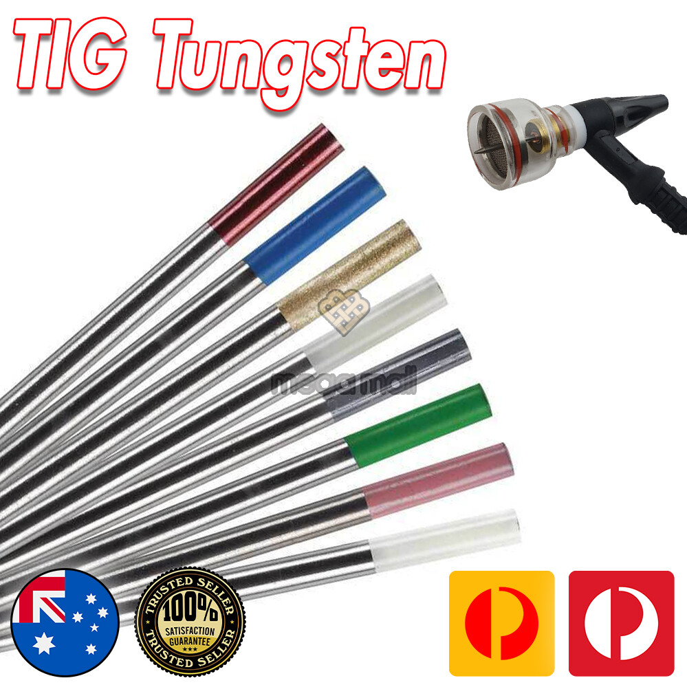 1.6mm 2.4mm TIG Tungsten Electrodes For Welding Metals Aluminum