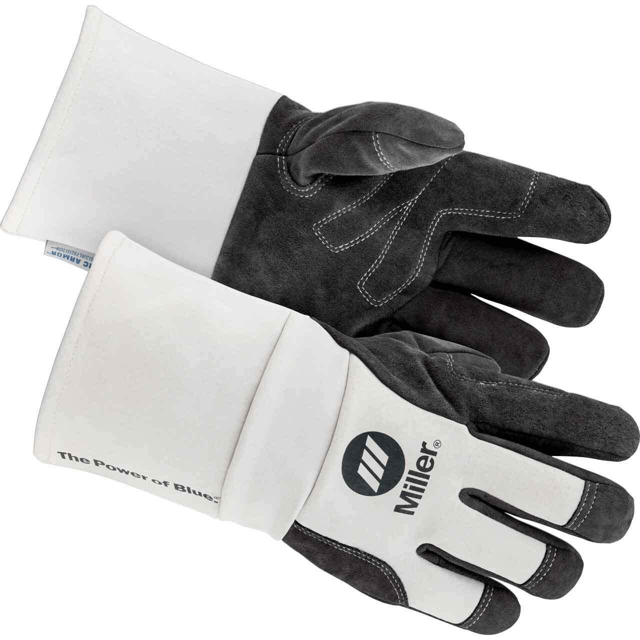 Miller Electric Welding Gloves Black/White L PR 271890
