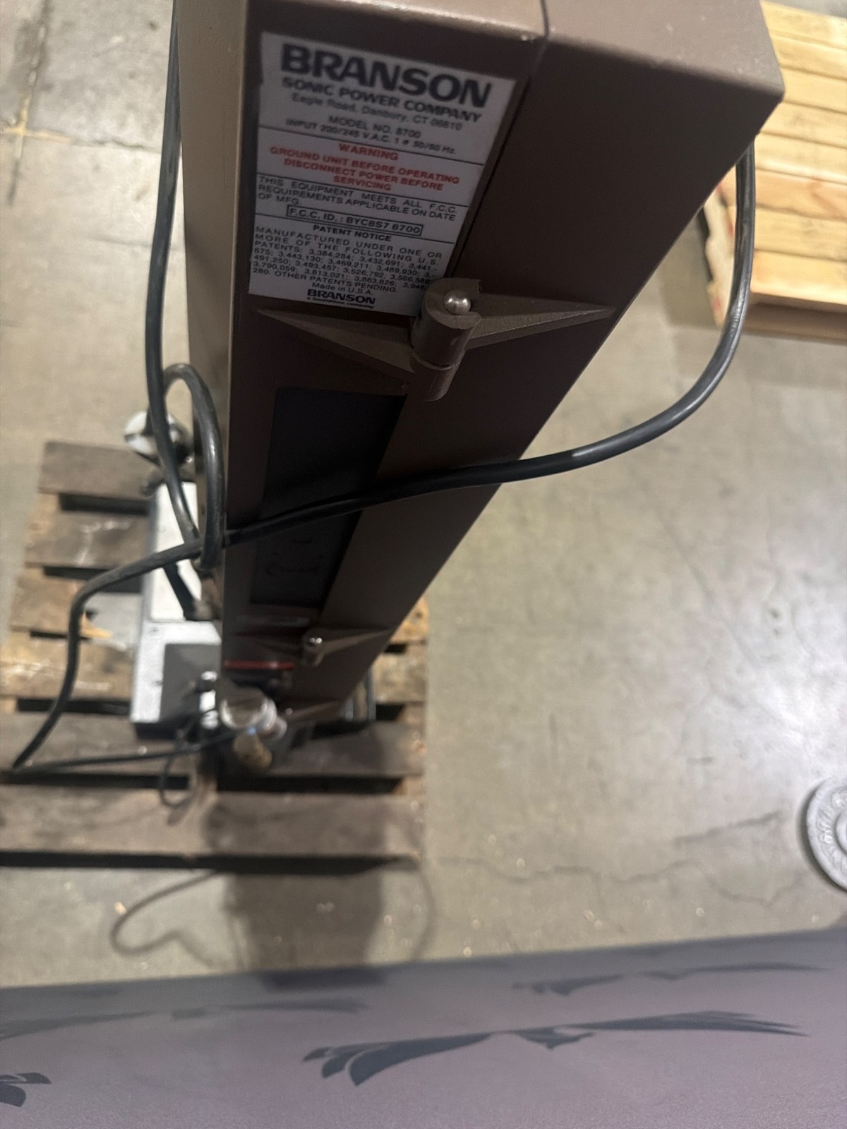 BRANSON 8700 Ultrasonic Welder USED