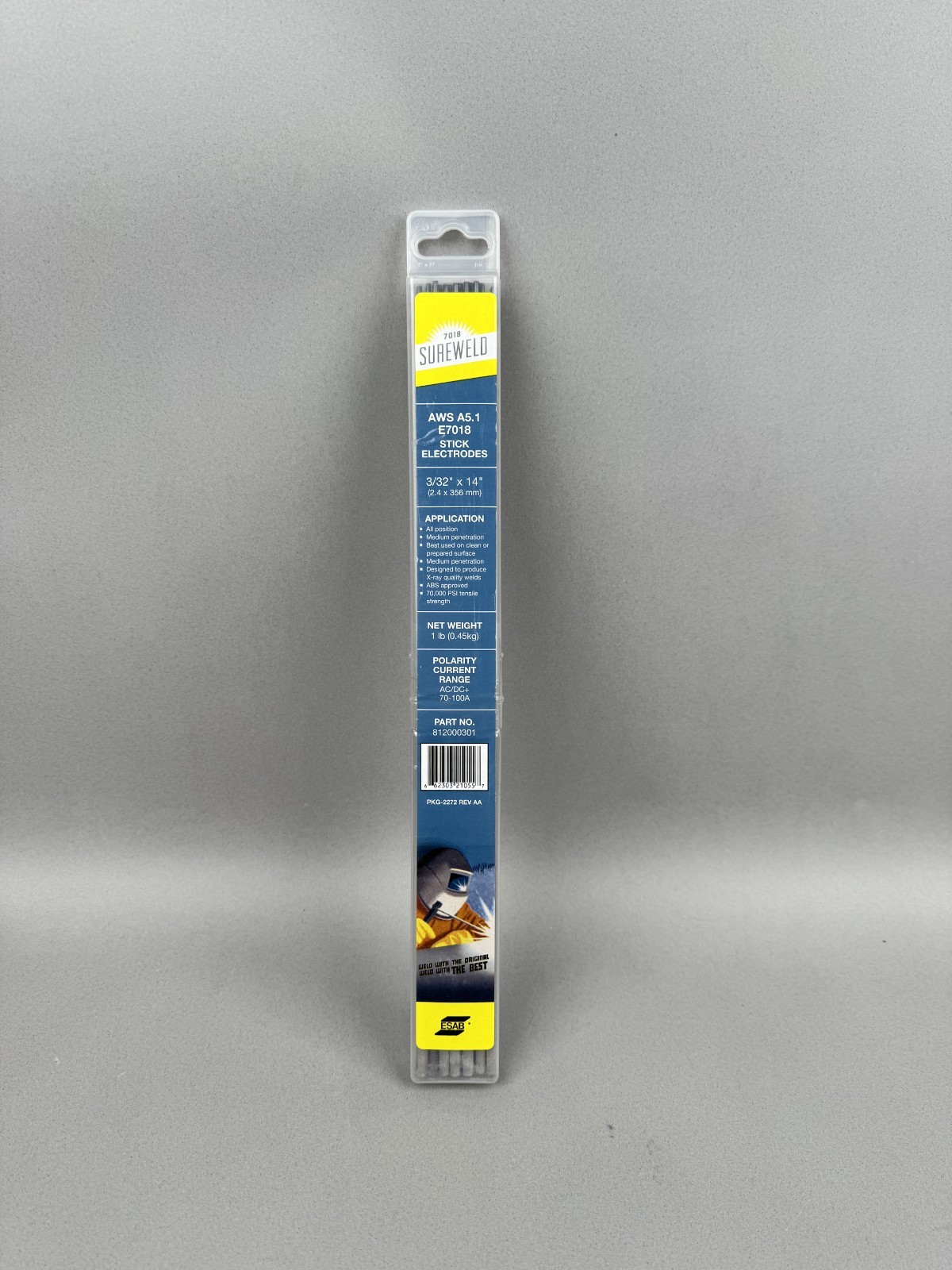 Sureweld 6010 Stick Electrodes AWS A5.1 E6010 – 3/32” x 14” 1lb