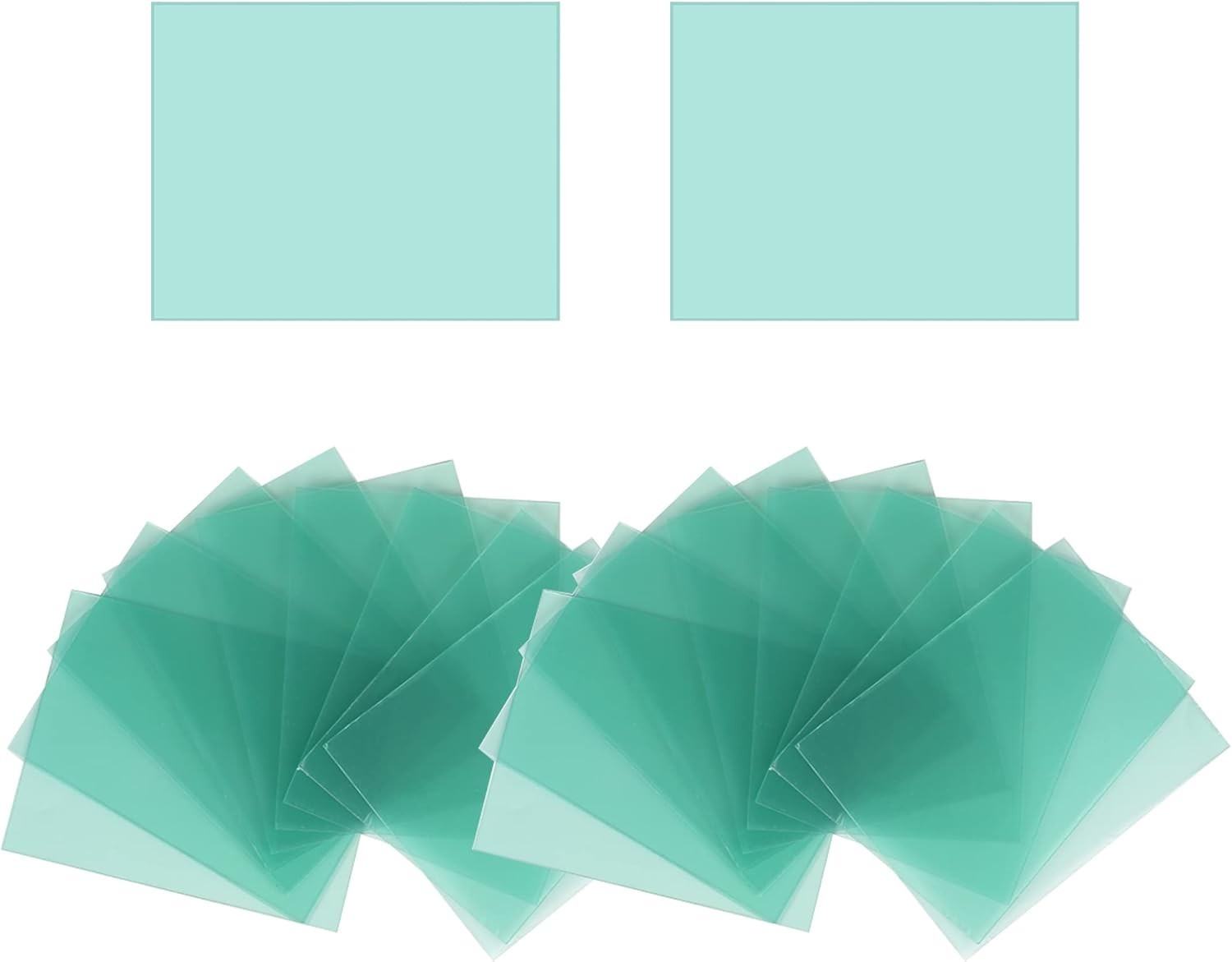4.5 X 5.25 Welding Helmet Cover Lens 20 Pcs Outside Replacement Clear Lens