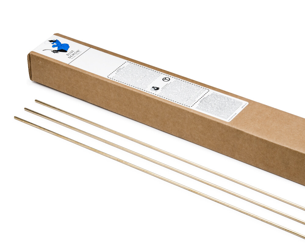 ERCuSi-A 3/32″ Silicon Bronze 10 Lb Box TIG Rods Blue Demon