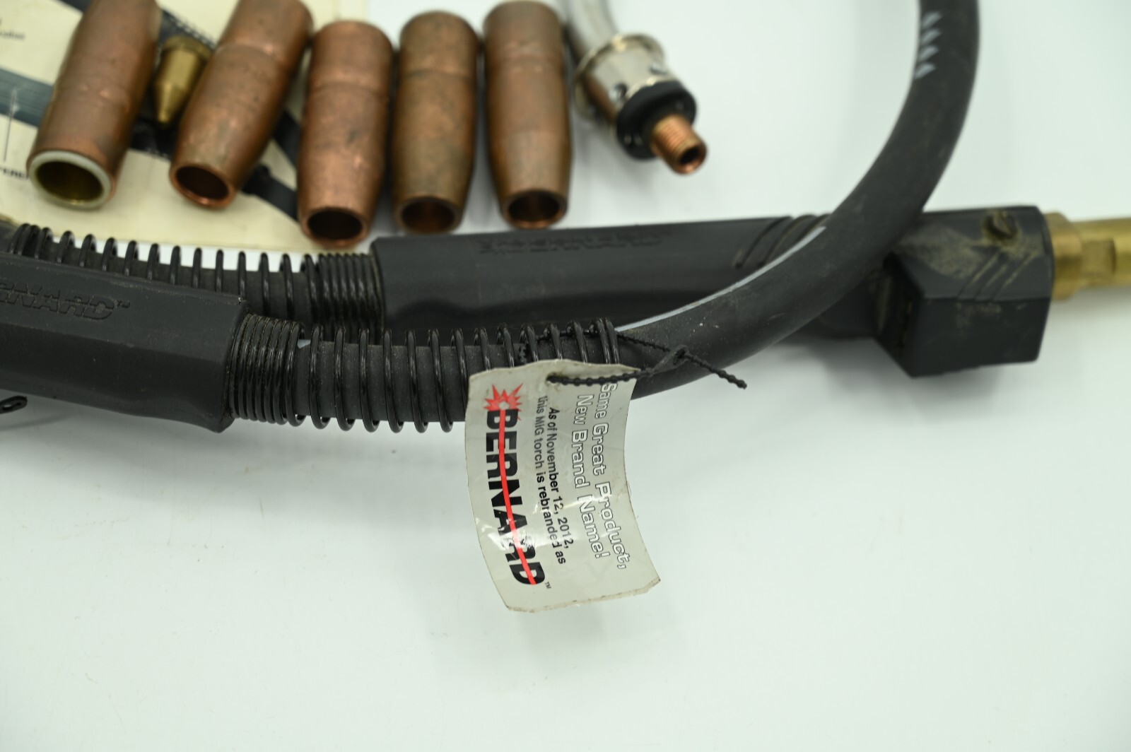 BERNARD STYLE MIG Welding Gun with Extras and Accessories