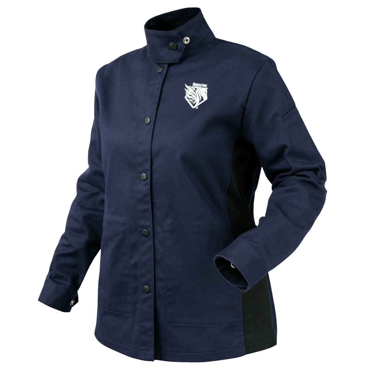 Black Stallion JF1015-NB AngelFire Women’s FR Cotton Welding Jacket X-Small