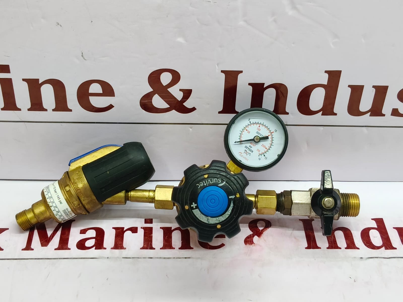 Unitor Survitec 530 OX 10 BAR Oxygen Regulator GCE EN ISO 2503 Class 3 200 Bar –