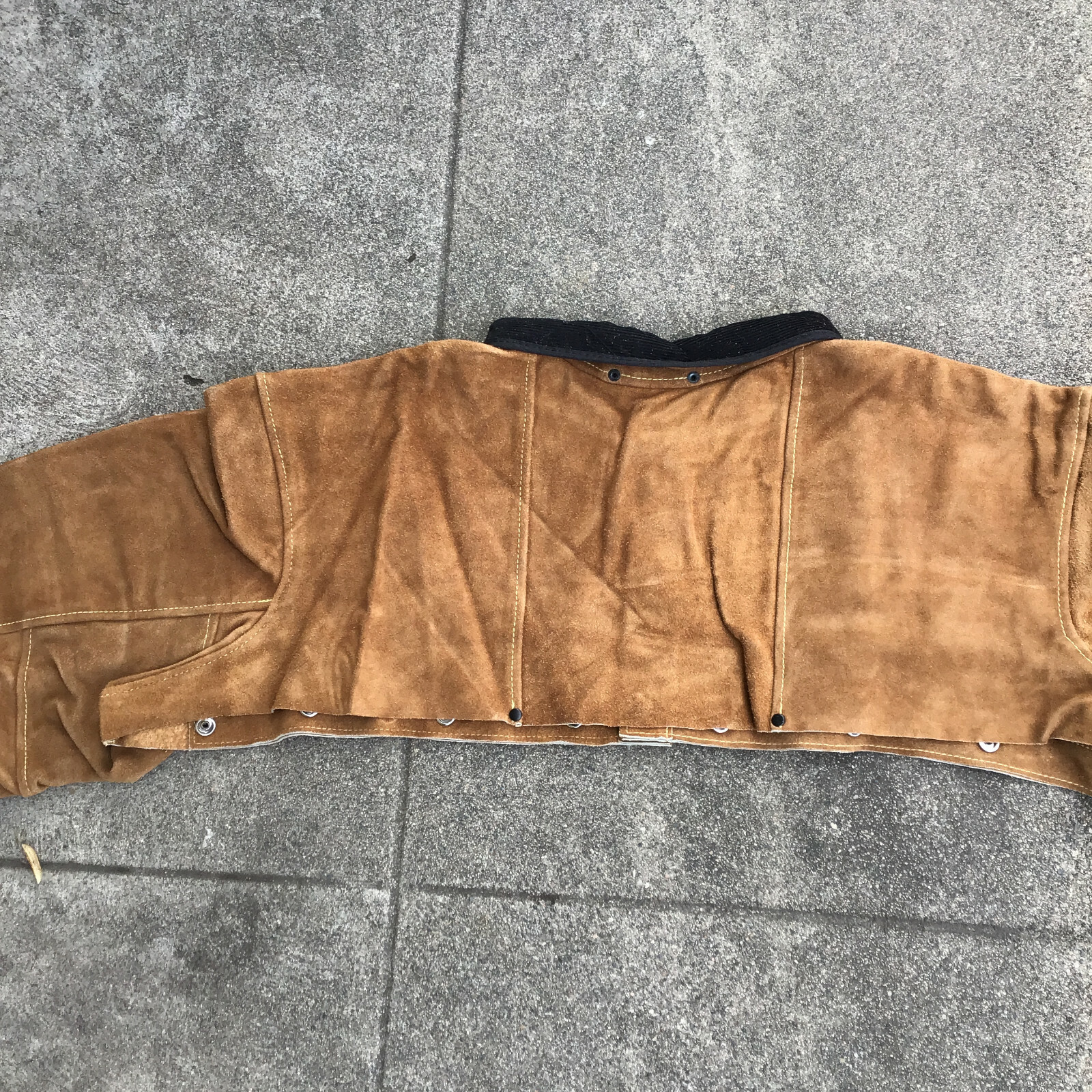 Black Stallion 21CS Premium Side Split Cowhide Welding Cape Sleeve Sz XX-Large