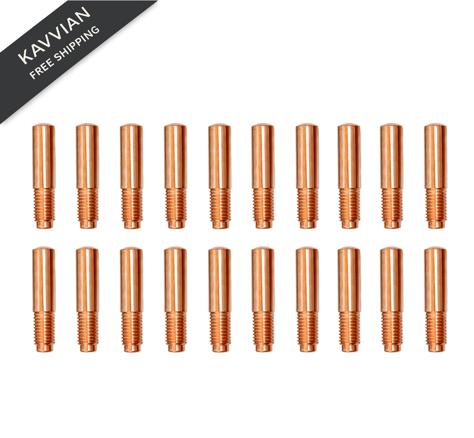 TimelyDu 20pk Welding Tip 0.035″ 000-068 MIG Welder for Hobart H-9 H-10…