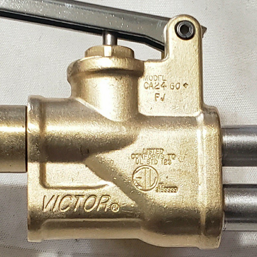Victor Cutting Welding Torch Set CA2460+ Attachment 315FC+ Handle Tip Journeyman