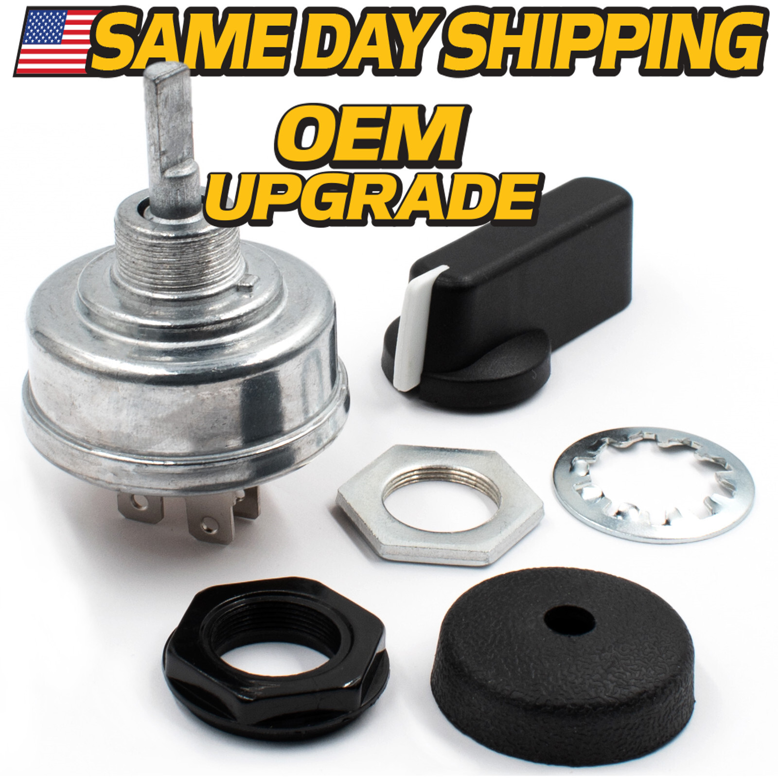 Starter Ignition Switch 4 Position fits Miller 207110 with Handle & Grommet
