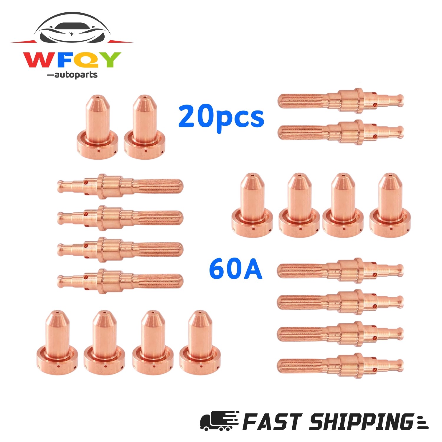 60A Plasma Consumable Set For Thermal Dynamics SL60-SL100 PK20 9-8215 9-8210