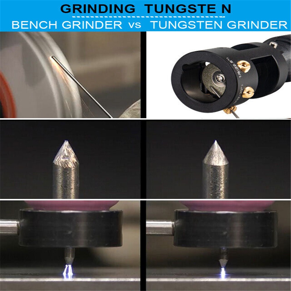 Tungsten Grinder Sharpener Multi-Angle&Offsets Head Tool TIG Welding NEW STOCK