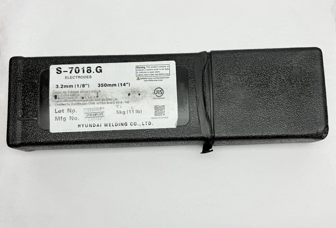 11 Lbs Pack, S-7018.G Welding Sticks Electrodes 3.22mm ( 1/8″ ) 350mm ( 14″ )