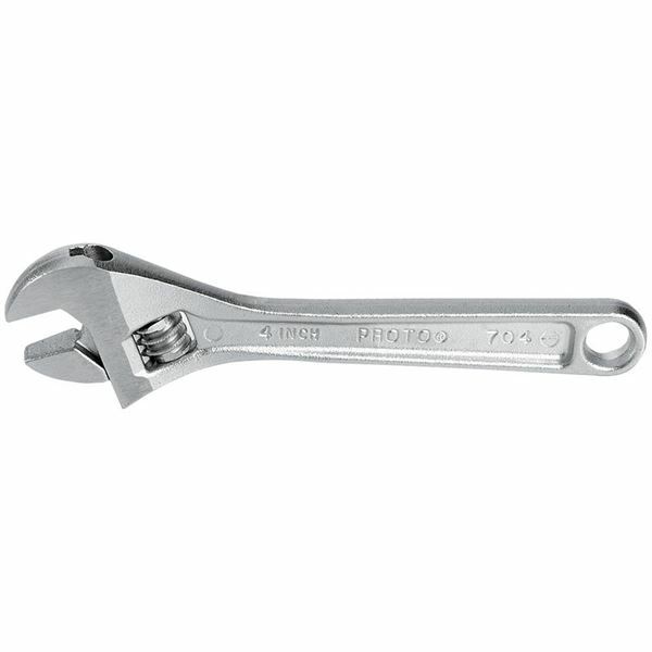 Stanley J715 J715 1-11/16″ Adjustable Wrench With Satin Chrome Finish