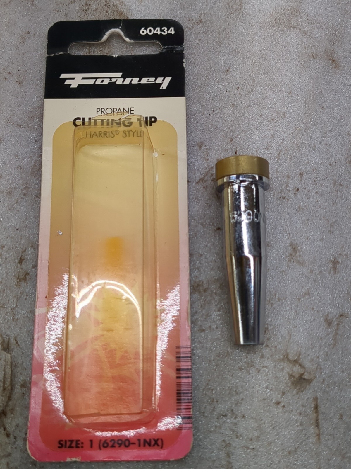 Forney Propane Cutting Tip #60434 Harris Size 1 6290-1NX