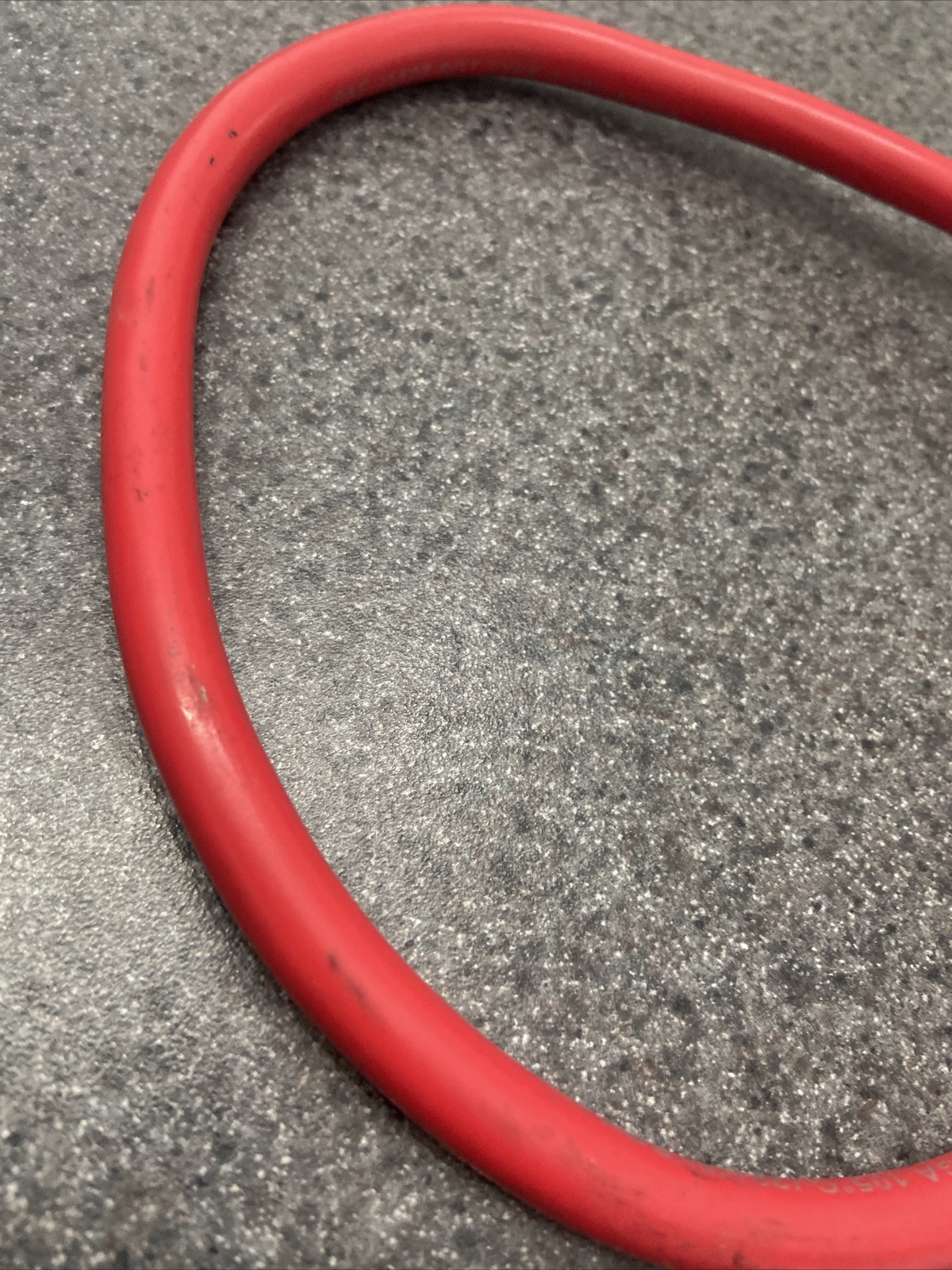 Copper welding cable SAE J1127 4 guage (1 ft)