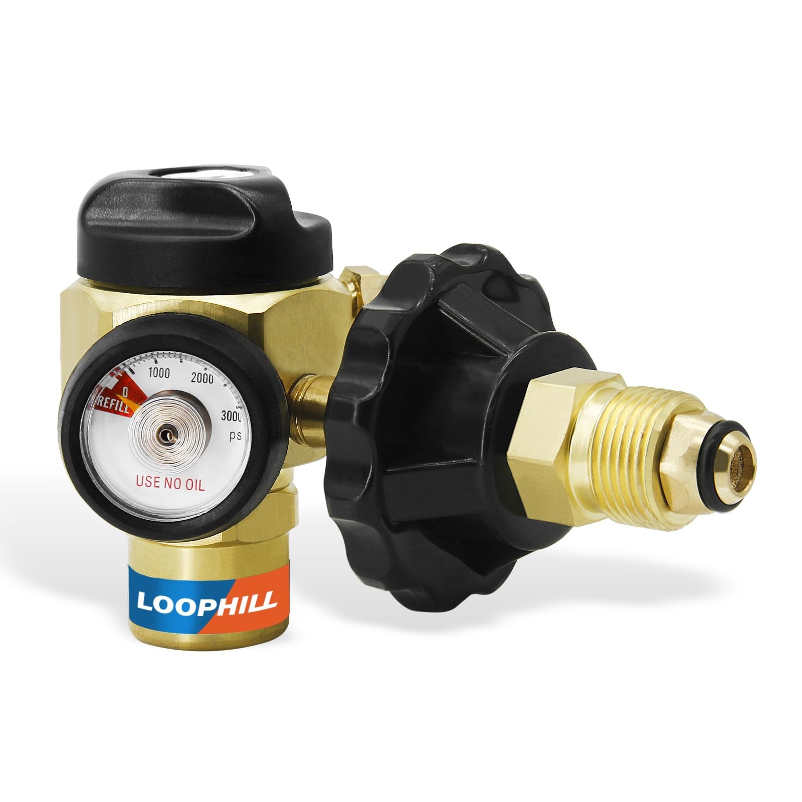 LOOPHILL VN-500 Nitrogen Purging Regulator 500PSI – 4-Position Flow Control