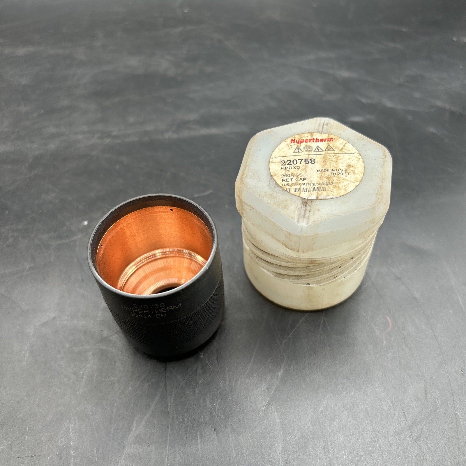 Hypertherm 220758 HPXRD 260A SS RET CAP See Pics 30 Day Warranty