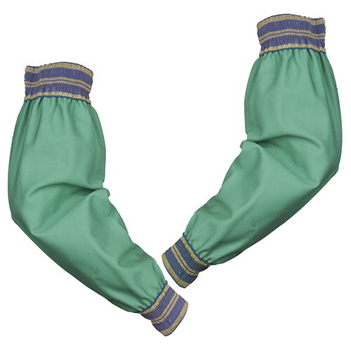 Tillman 6217 18″ Green FR Cotton Flame Retardant Welding Sleeves W/ Elastic Ends