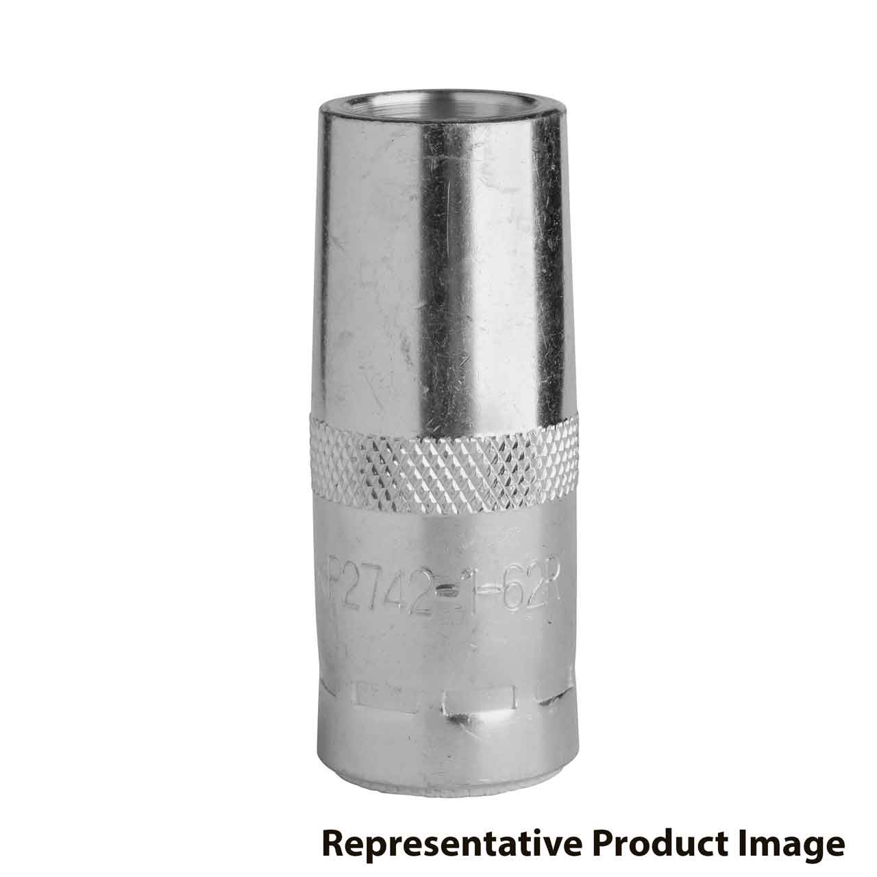 Lincoln Electric KP2742-1-50S Nozzle Thread-on 1/8SO 1/2 ID