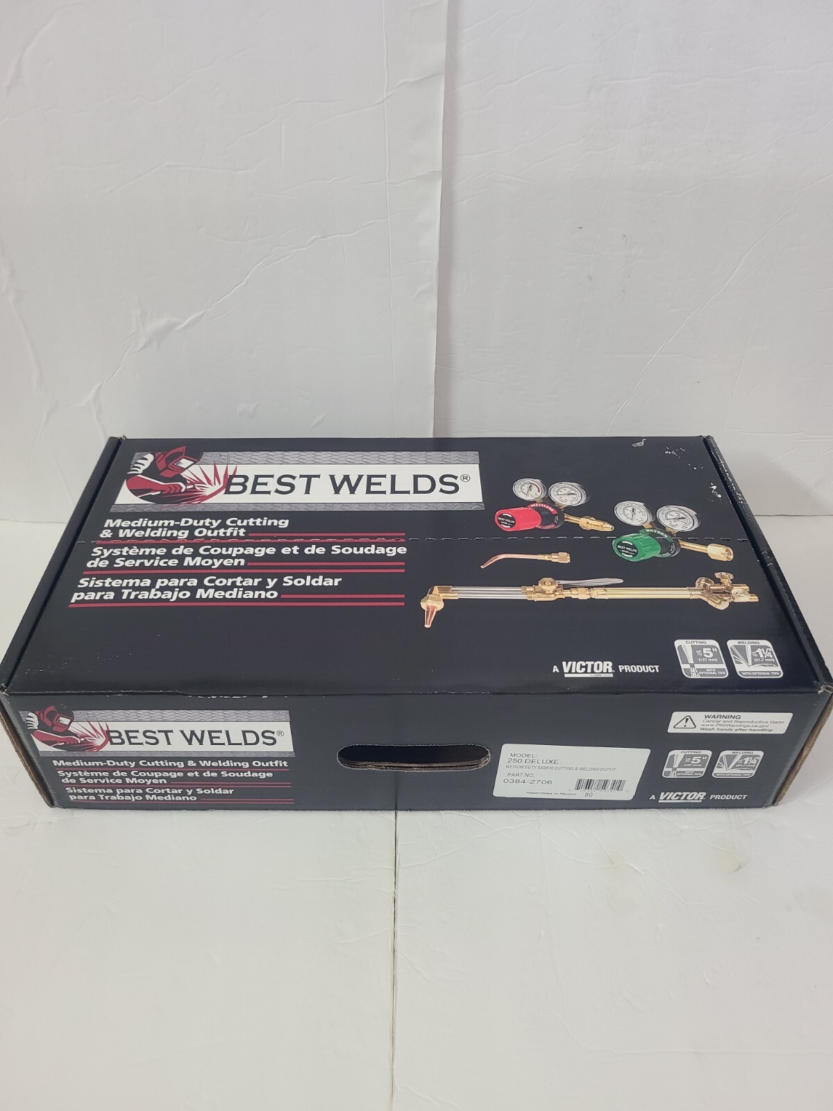 Best Welds Victor Product 0384-2706 Medium Duty 540/510 Cutting &Welding Outfit