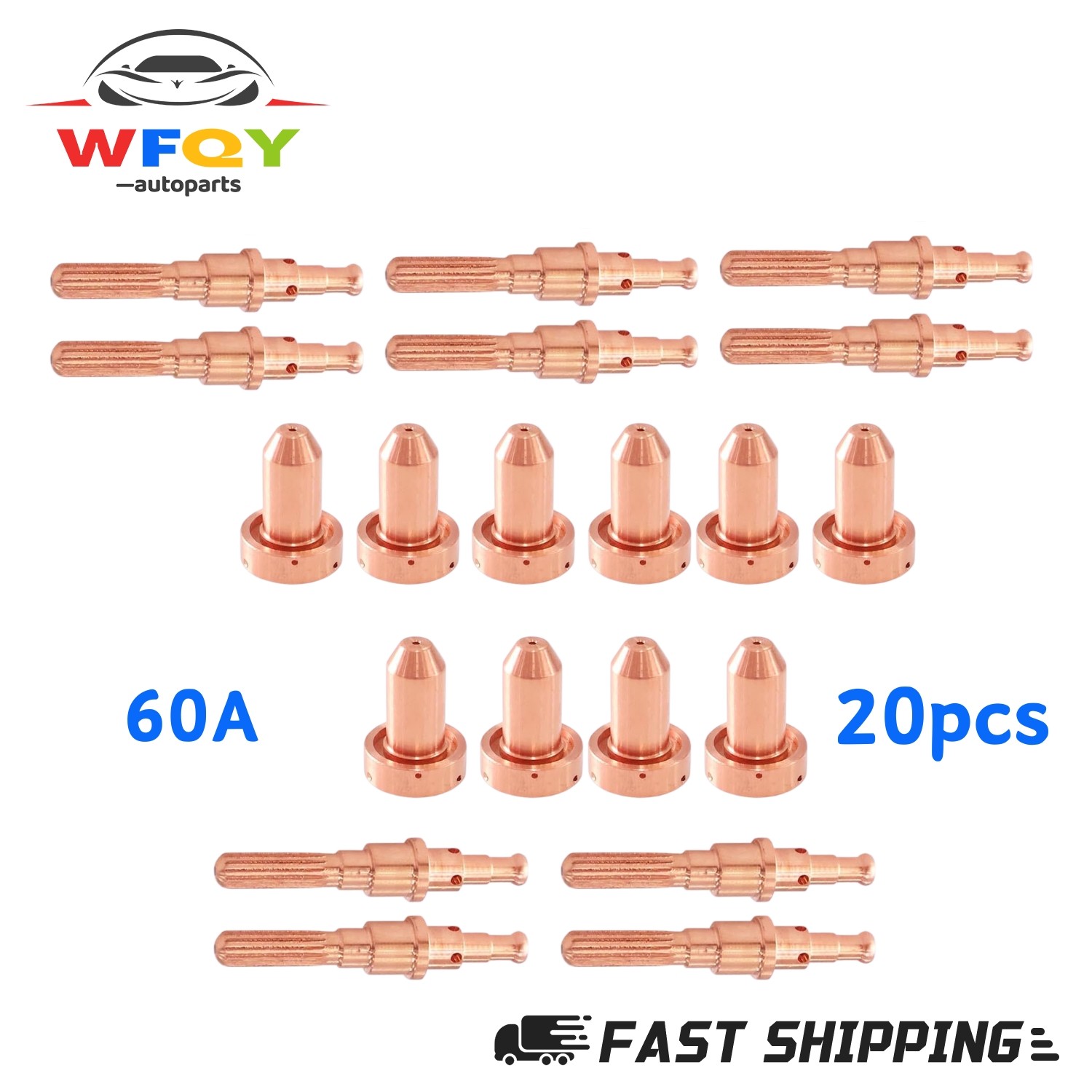 20 Piece 60Amp Consumable Kit Fits Thermal Dynamics SL60 SL100 PK20 9-8215
