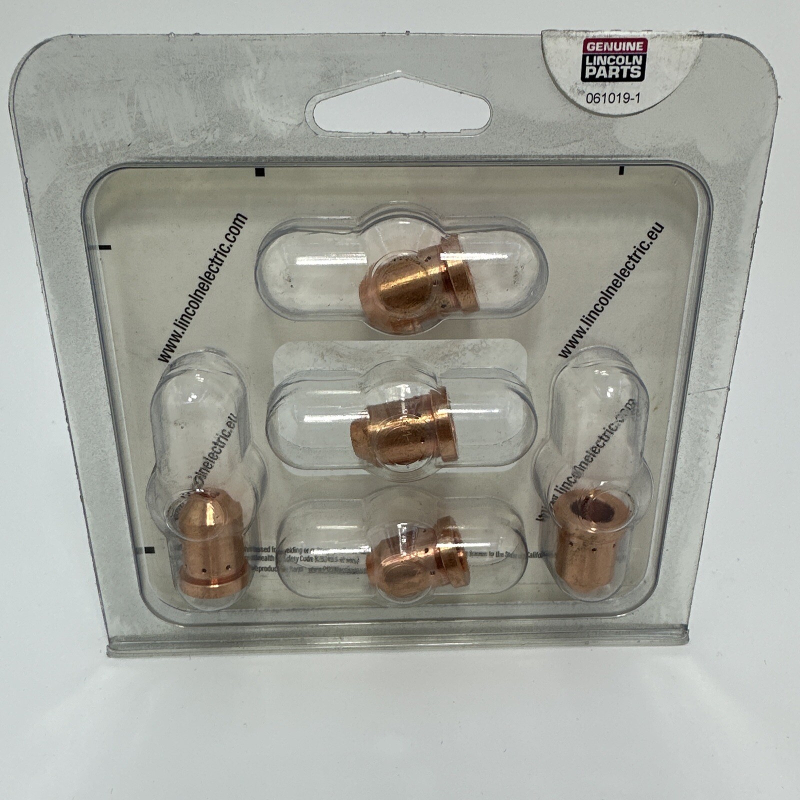 Lincoln Electric KP4141-19 Gouging Nozzle-100A LC105 5 pack