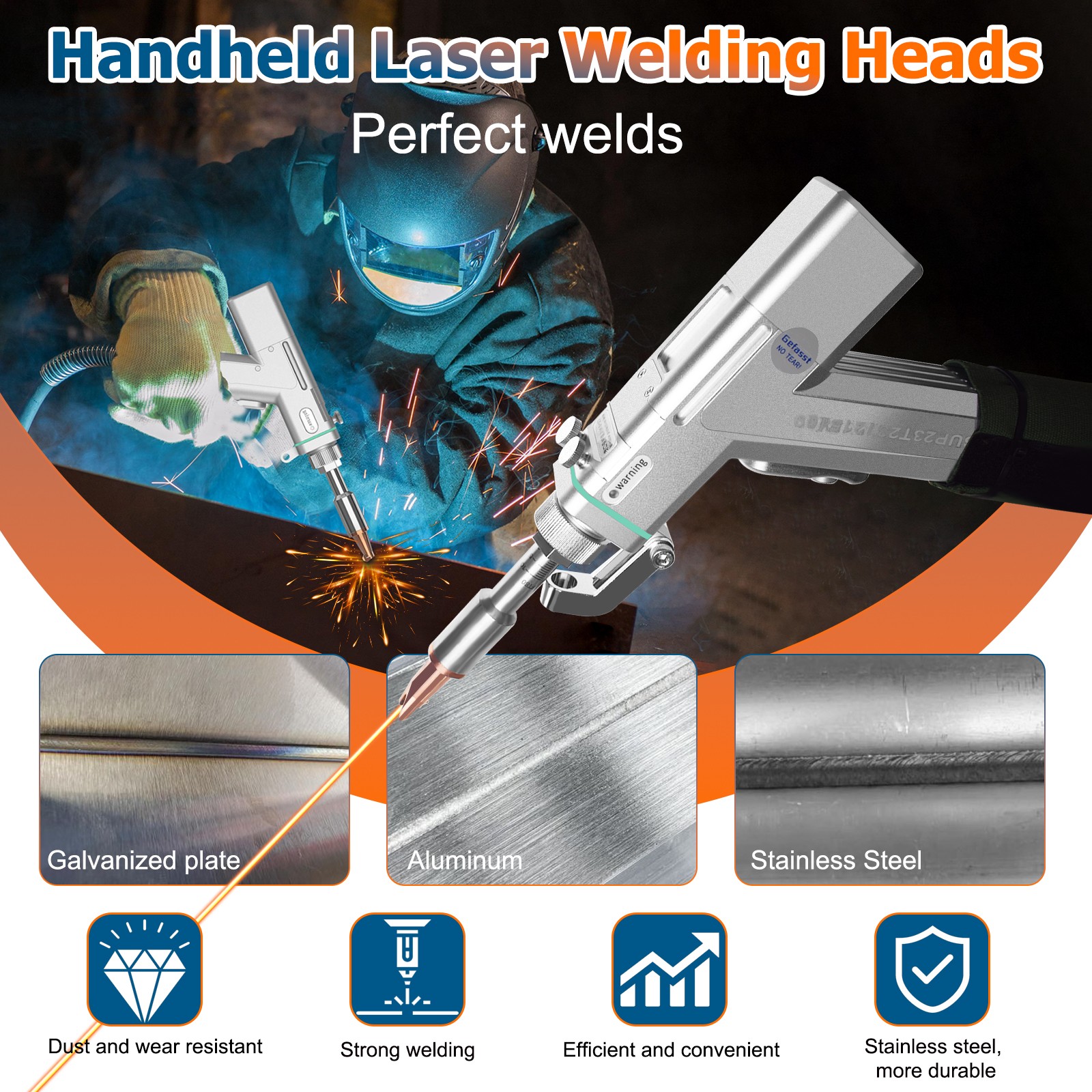 2000W BWT 4IN1 Handheld Fiber Laser Welding Cutting Cleaning Machine